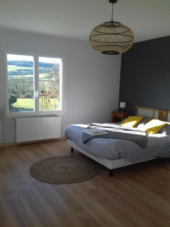 Agréable chambre meublée, vue sur la vallée de l'Auxois Villy-en-Auxois Extérieur photo