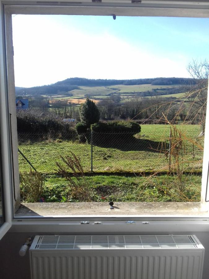 Agréable chambre meublée, vue sur la vallée de l'Auxois Villy-en-Auxois Extérieur photo